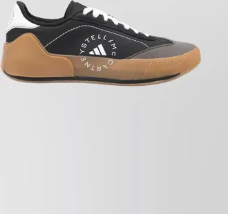 adidas by Stella McCartney paneled low-top sneakers