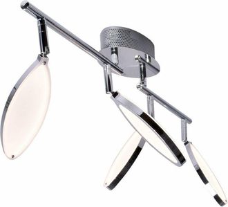 Wofi Leuchten Wofi - Lampada da soffitto a led luce daccento faretto cromato spot mobile 7110.04.01.6200