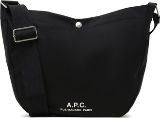 A.P.C. Journal shoulder bag - unisex - Polyester - OS - Black