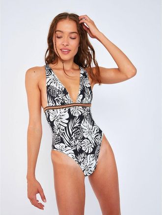 Banana Moon Laag uitgesneden badpak Odalis