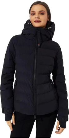 Moncler Chessel Down Jacket - Dames - Winterjassen - Zwart - M - Leer - Jassen
