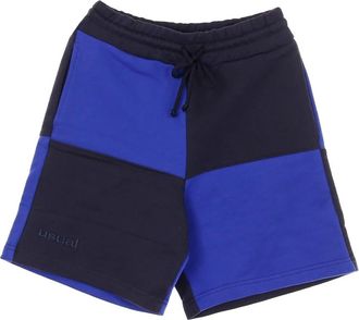 Usual Trainingsshort - Heren - Bermuda - Veelkleurig - L - Katoen - Korte Broeken