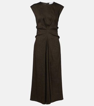 Proenza Schouler White Label Miranda linen-blend midi dress