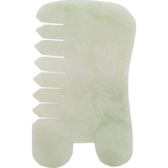 OEM Peine De Masaje De Jade Para La Relajaci&oacute;n Del Cuero Cabelludo Y El Alivio De La Tensi&oacute;n - Herramienta Ergon&oacute;mica Gua Sha