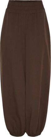Notyz Pantaloni Classici a Gamba Dritta - - Trousers - Donna - Marrone - S