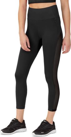 Fila Womens Forza Cropped Leggings In Black