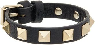 Valentino Rockstud Leather Bracelet