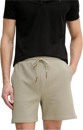 Trussardi Short Shorts - Heren - Bermuda - Groen - 2XL - Katoen - Korte Broeken