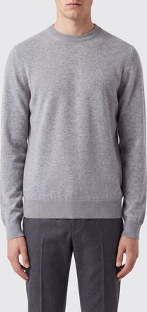 Brunello Cucinelli Pullover girocollo in cashmere con bordi a costine