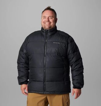 Columbia Pike Lake II Jacket Mens Black Thermal Insulated Full Zip JAX842