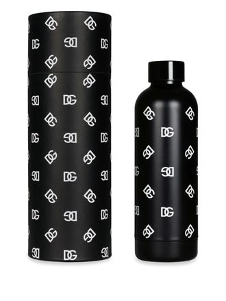 Dolce & Gabbana Thermos con stampa - Nero
