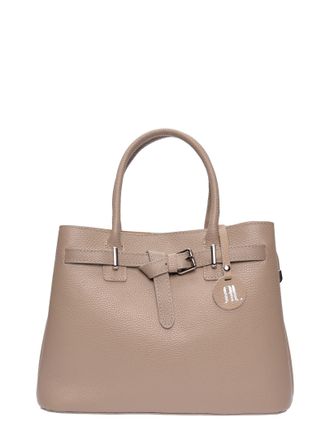 Anna Luchini Beige Rundleer Tas