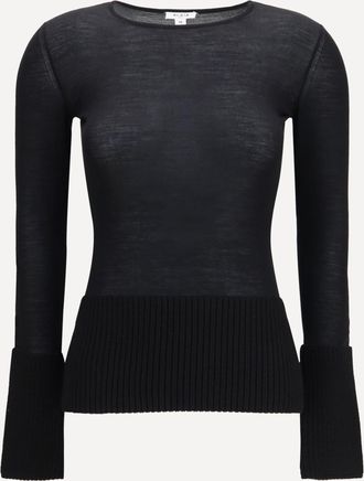 Alaia Merino wool crewneck Top Female 38