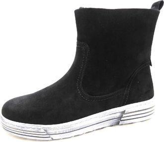 Gabor Su&egrave;de Enkellaars - Dames - Schoenen - Zwart - Maat: 38 1/2 EU Su&egrave;de