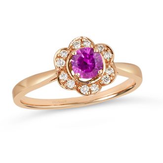 Le Vian Passion Ruby Ring set in 14K Strawberry Gold
