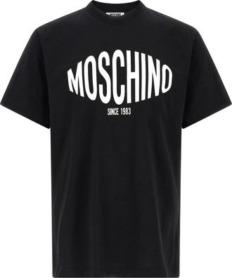 Moschino BlackWhite Logo T-shirt
