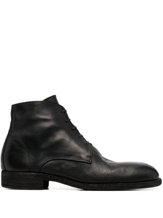 Guidi lace-up desert boots - Black