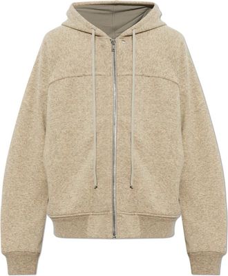 Rick Owens Hoodies & sweatvesten, Heren, Beige, XL, Katoen, Hoodie