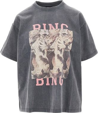 Anine Bing Tiger Bing print T-shirt Woman XS