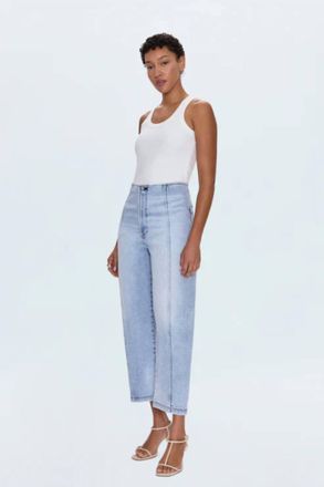 Pistola Denim Blair High Rise Barrel Jeans In Pristine