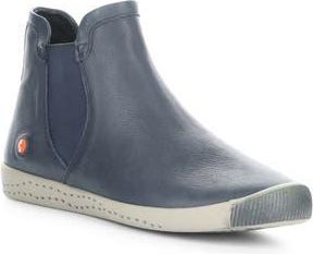 Softinos Itzi Chelsea Boot in 002 Navy Washed Leat at Nordstrom Rack, Size 6-6.5Us / 37Eu
