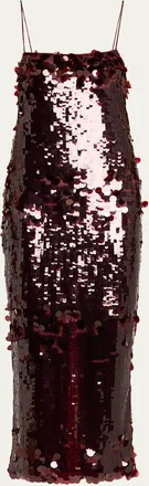 Retrof&ecirc;te Alana Sequined Midi Dress