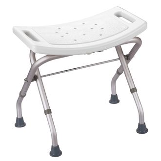MSV Msv - Asiento De Ducha Plegable Y Ajustable - M&aacute;x. 100 Kg