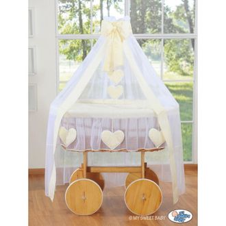 OEM Mois&eacute;s Con Dosel Deluxe - Amelie Crema