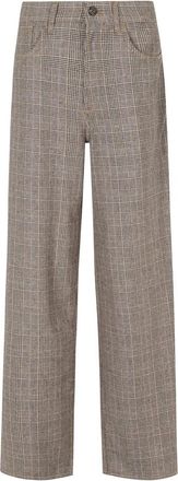 Department Five Express Wijde Broek - Dames - Wijde Broeken - Grijs - W27 - Broeken