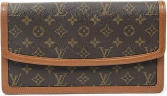 Louis Vuitton Pre-owned Womens Pochette Dame GM Handbag - Brown - One Size