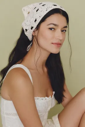 Unreal Fur Crochet Hair Scarf