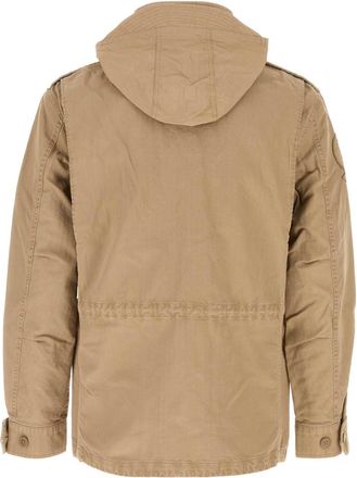 Polo Ralph Lauren Mens Jacket Beige Cotton