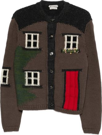 J.W.Anderson House Wool Cardigan