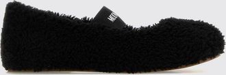 Moon Boot Ballerine Mary Jane in shearling con punta tonda