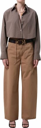 Citizens Of Humanity Ayla Cargo Touser Pants In Tiramisu