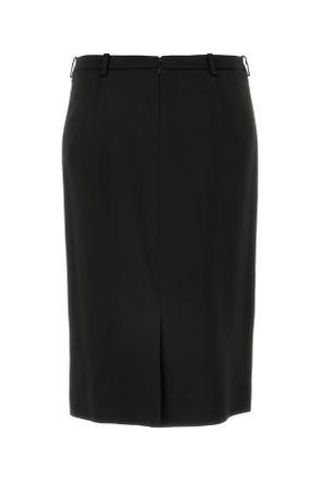 Balenciaga Black T Acetate Gonne Skirt