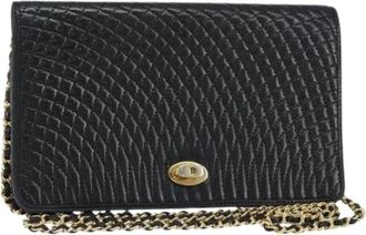 Bally Pre-owned Leren Schoudertas - Dames - Vintage Schoudertas - Zwart - ONE Size - Leer - Vintage
