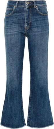 Pinko Stijlvolle Denim Jeans - Dames - Flared Jeans - Blauw - W30 - Denim - Jeans