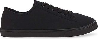 Jacamo Myles Lace Up Canvas Pump Wide Fit