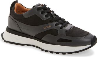BOSS Jonah Runn Sneaker in Charcoal at Nordstrom Rack, Size 12Us / 11Uk
