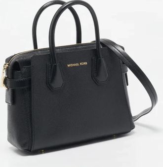 Michael Kors Pre-owned Kleine Satchel met Riem - Dames - Vintage Mini Tas - Zwart - ONE Size - Leer - Vintage