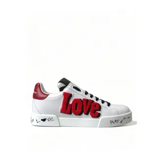 Dolce & Gabbana Sneakers, female, White, 3 UK, Portofino Love Trainers