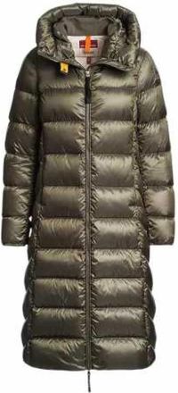Parajumpers Leah Long Jacket - Dames - Dons jassen - Groen - M - Polyester - Jassen