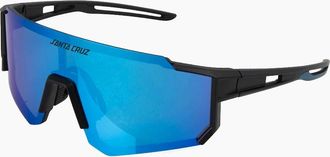 Santa Cruz Mens Santa Cruz Mens Strip Racer Sunglasses - Black Blue - Size: ONE size