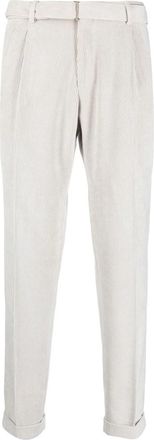 BRIGLIA 1949 Cropped Broek - Heren - Vrijetijds broeken - Beige - W47 - Katoen - Broeken
