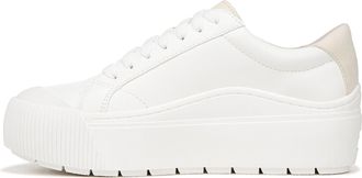 Dr. Scholls Shoes Womens Time Off Max Platform Sneaker, White Smooth, 5 UK