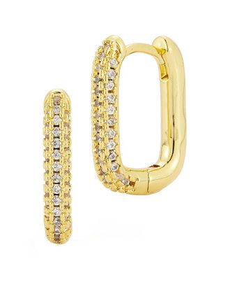 Glaze Jewelry 18K Plated Cz Earrings