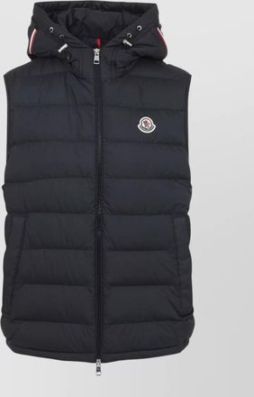 Moncler down hooded gilet