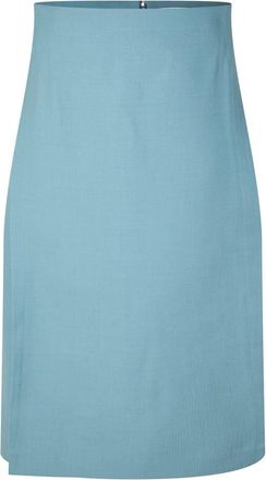 Off-white Womens Off White Knee Length A-Line Skirt in Green - Size 10 UK