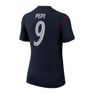 Nike Ricardo Pepi USMNT 2026 Match Away Nike Womens Aero-FIT Soccer Jersey in Blue | NN203993637-USM